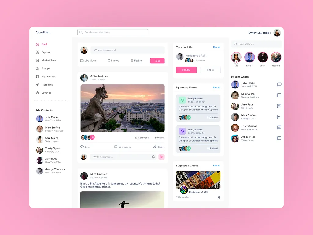 Social Media Platform